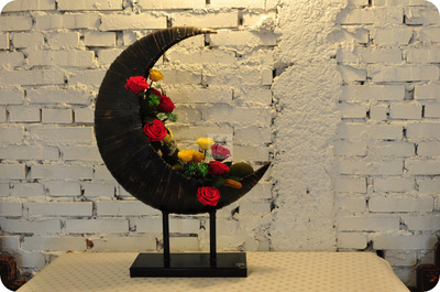 【中國第一品牌 夢之草保鮮花廠家直銷 花好月圓 大型裝飾花藝產品】價格,廠家,圖片,鮮花、花藝制品,云南綠蔭園藝-